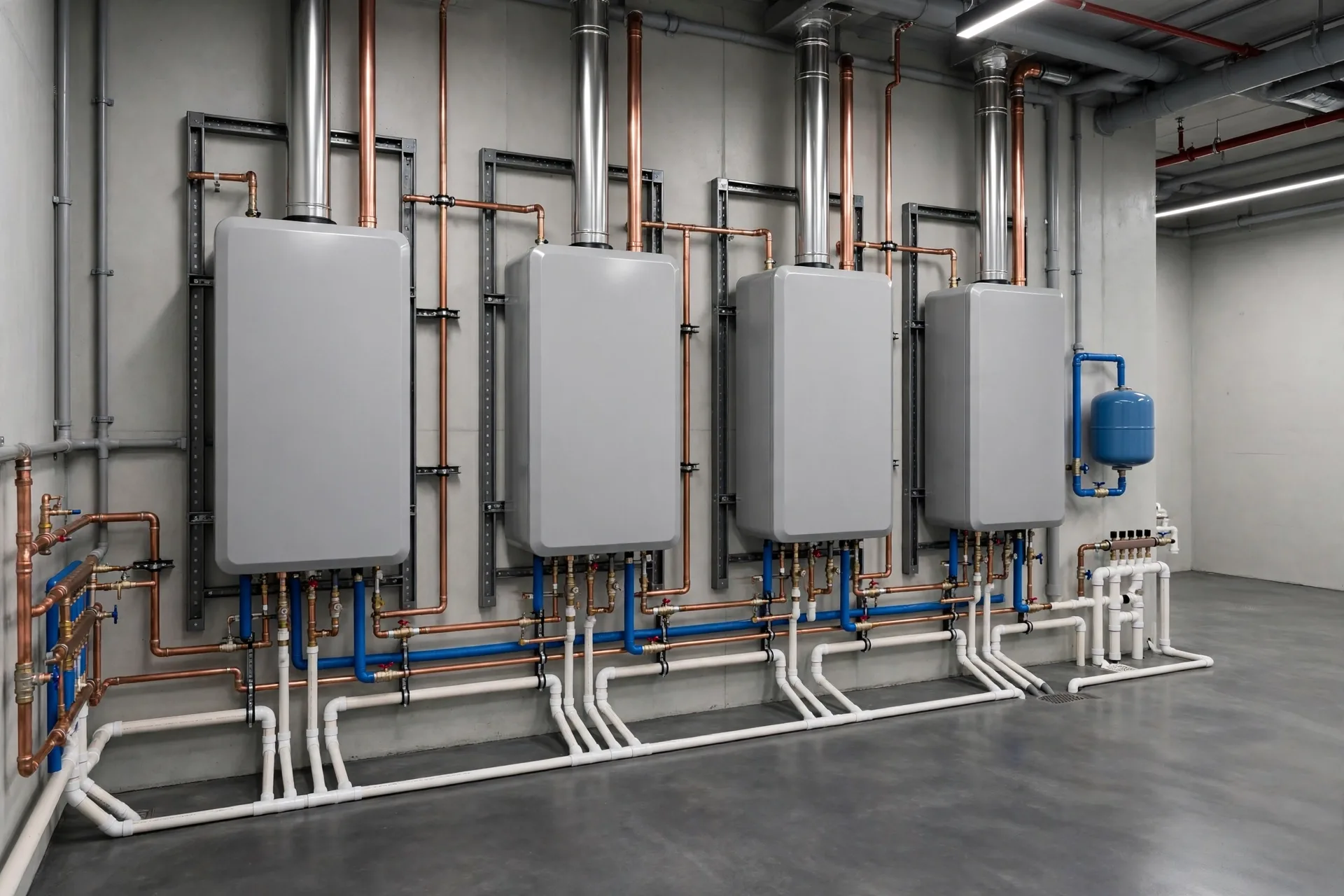 Commercial Water Heaters and Drain Lines — Commercial Water Heaters and Drain Lines in the Route 301 Corridor by Bowie Plumbing Company