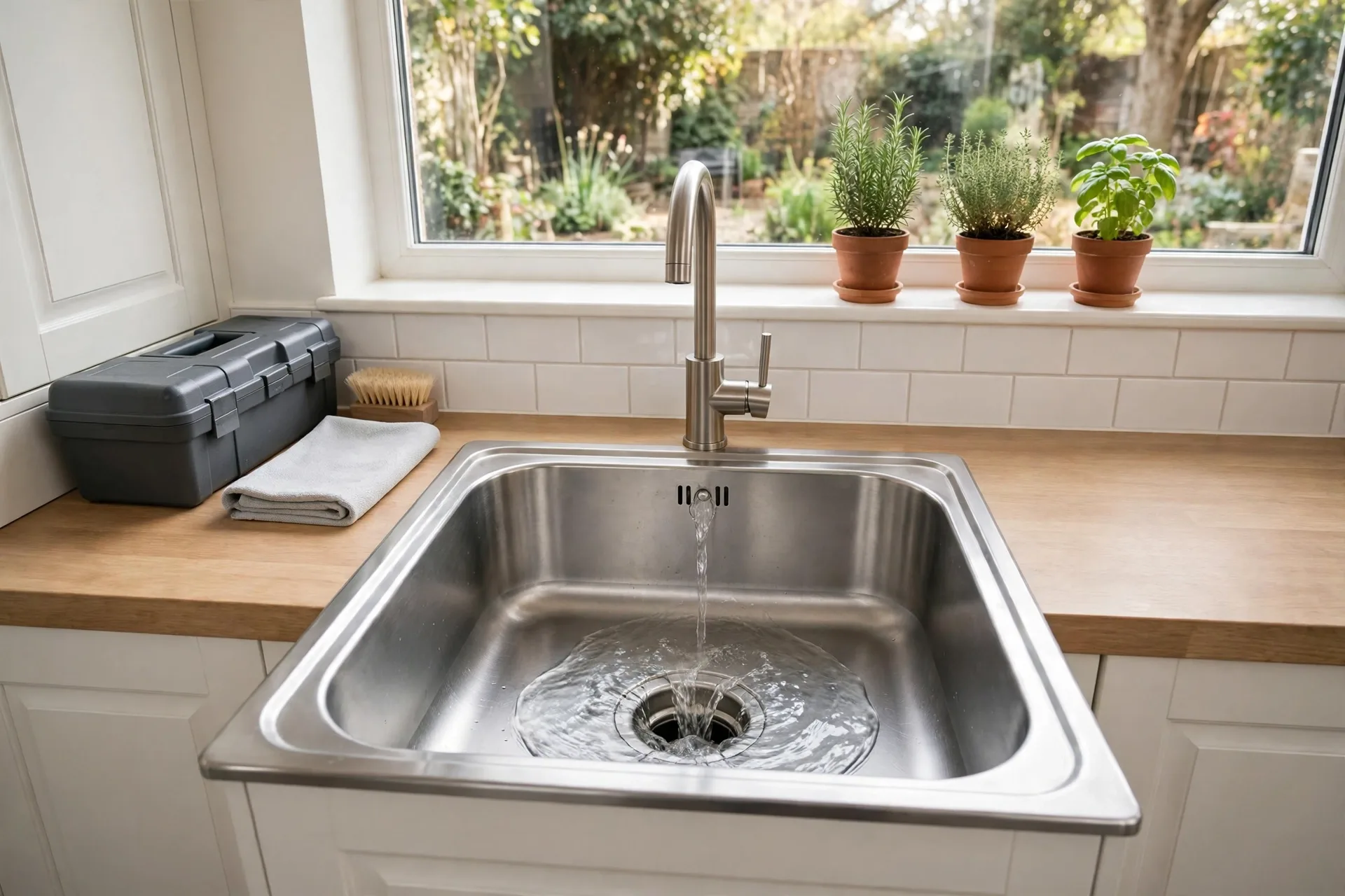 Drain Cleaning — Main Drain Cleaning in Tulip Grove by Bowie Plumbing Company