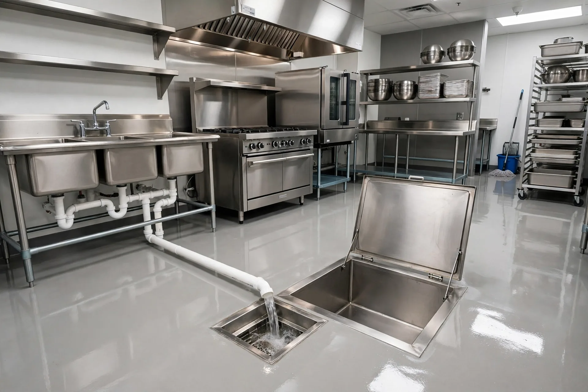 Restaurant and Retail Plumbing — Restaurant Plumbing in the Route 50 Corridor by Bowie Plumbing Company