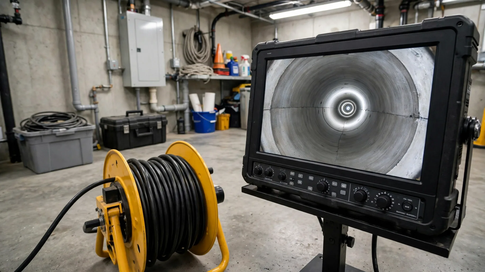 Sewer Camera Inspection — Sewer Camera Inspection in Pointer Ridge by Bowie Plumbing Company