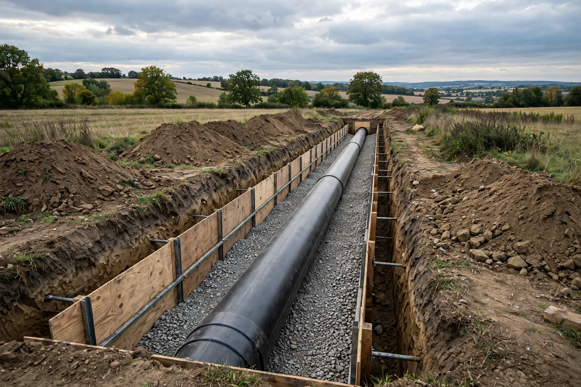 Sewer Line Repair and Replacement — Sewer Line Replacement in Pointer Ridge by Bowie Plumbing Company